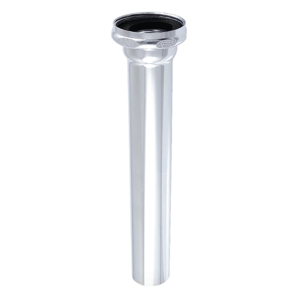 112 to 114 StepDown Tailpiece, 8 Length, Polished Chrome
